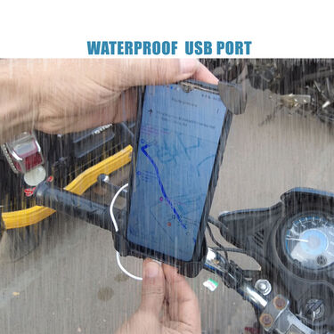 Universal Mobile Stand For Bike & Scooter With Fast USB Charger (CMP)