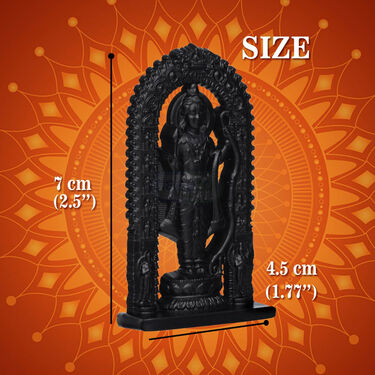 Shree Ram Lalla 3D Murti (RM1)