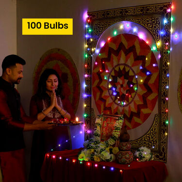 30 Feet Long Multicolor Decoration Light with 100 LEDs (L7)