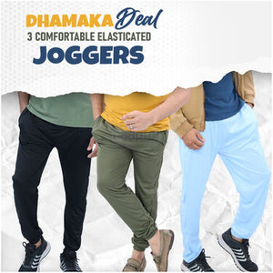 Pack Of 3 Mens Comfortable Joggers (3SPT7)