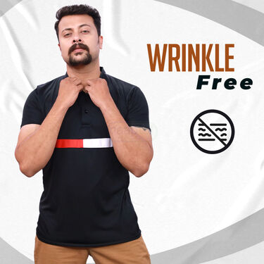 Pack of 5 Designer Collar T-Shirts (5PT18)