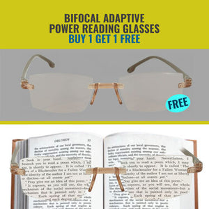 Bifocal Adaptive Power Reading Glasses - Buy 1 Get 1 FREE (BCORG9)