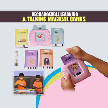 Learning & Talking Magical Cards