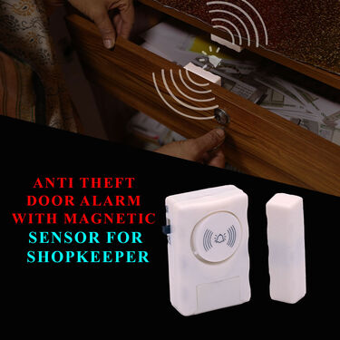 Anti Theft Door Alarm With Magnetic Sensor For Shopkeeper (SD1SH)