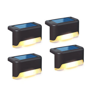 Waterproof Solar Deck Lights ( Pack of 4 ) (D18)